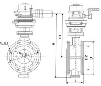 法蘭蝶閥,硬密封蝶閥 法蘭蝶閥,硬密封蝶閥
